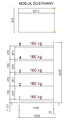 Regał półkowy typu UZ - 1210x825mm  H=2025mm; kolumna dostawna (1) (1)